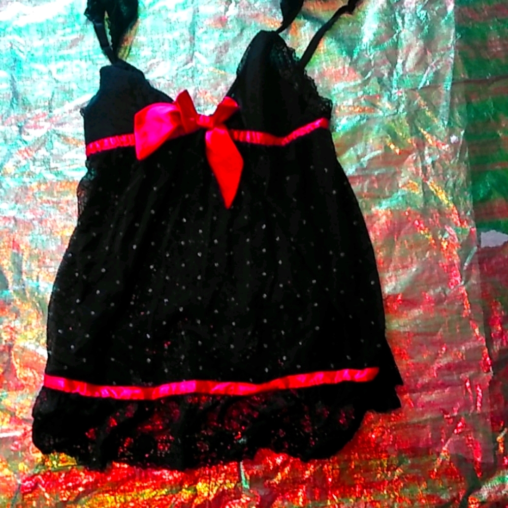 Black and pink Lingerie